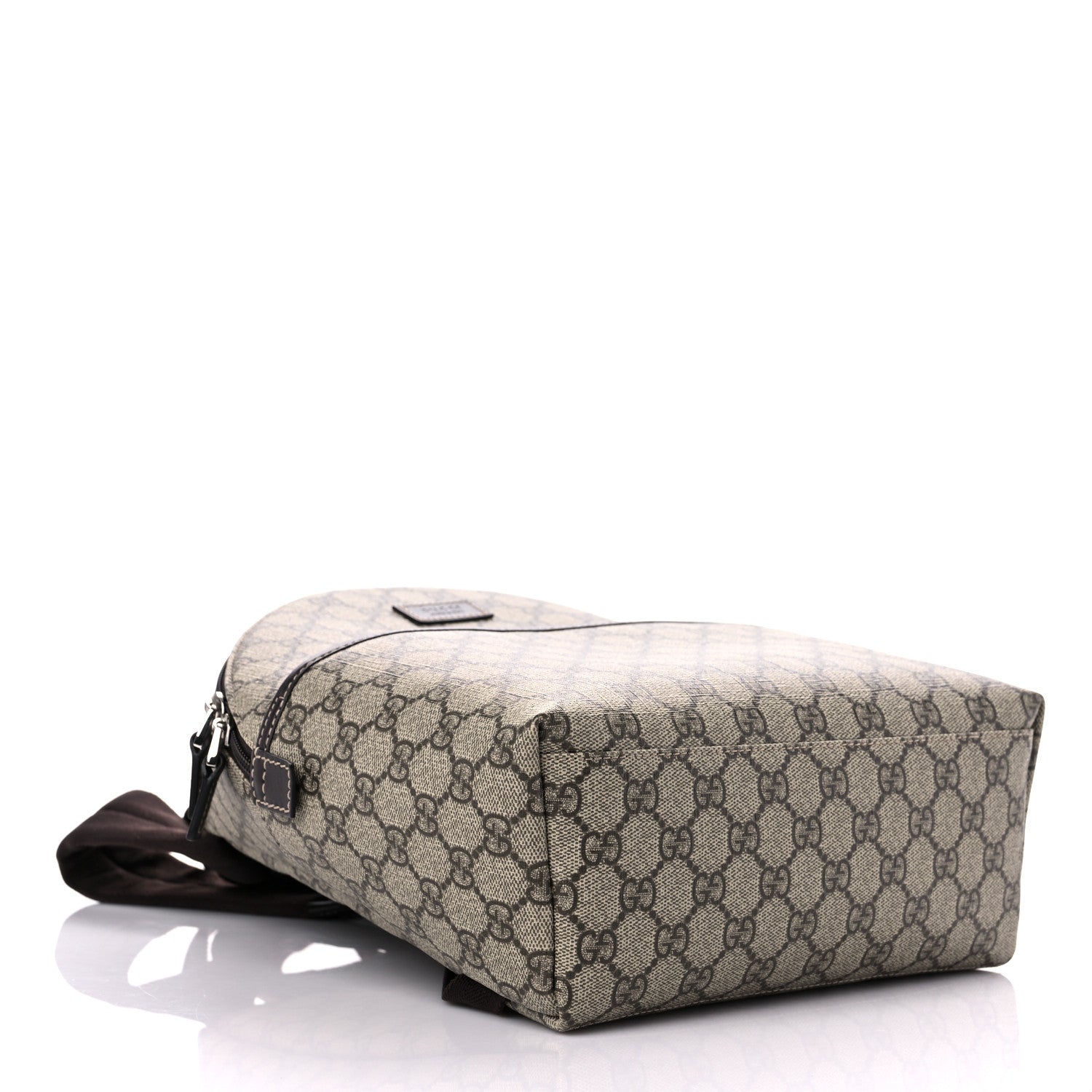 Gucci GG Supreme Monogram Margaux Calfskin Childrens Day Backpack Beige Ebony Cocoa Dark Chocolate 3 of 12