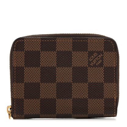 Louis Vuitton Damier Ebene Zippy Coin Purse 1 of 7