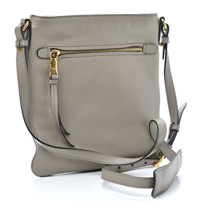 Prada Vitello Daino Crossbody Bag Argilla 3 of 8