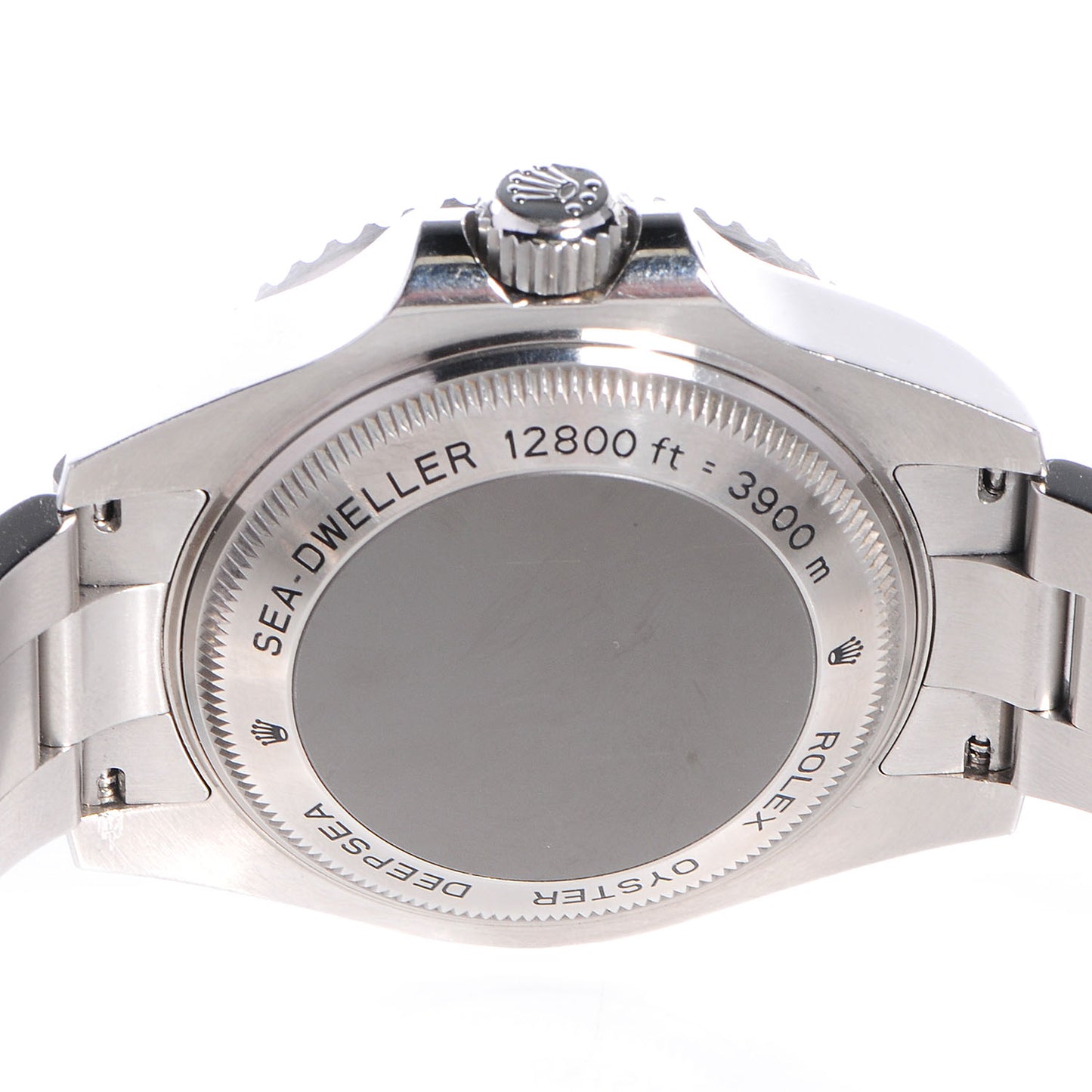 Stainless Steel 44mm Oyster Perpetual Date Sea-Dweller Deepsea Watch Black 126660