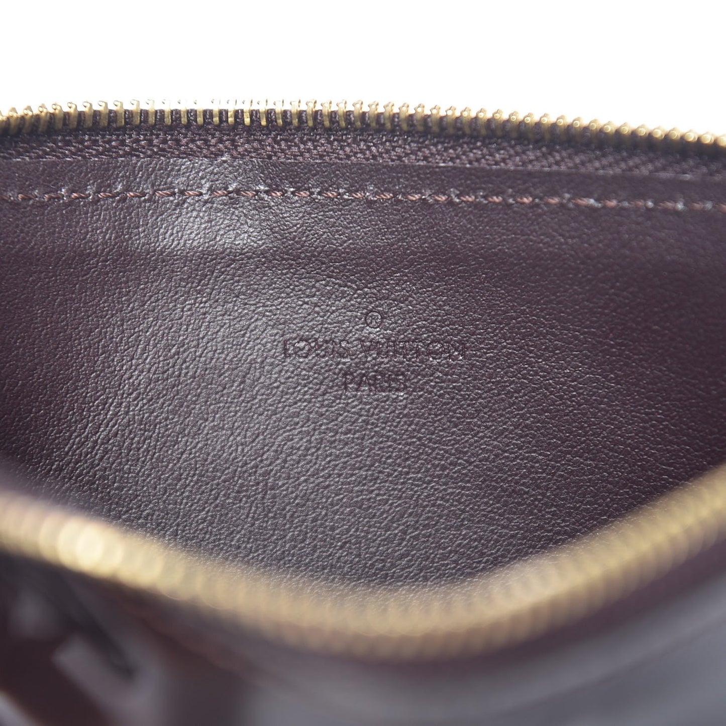 Vernis Felicie Chain Wallet Zippered Insert Amarante