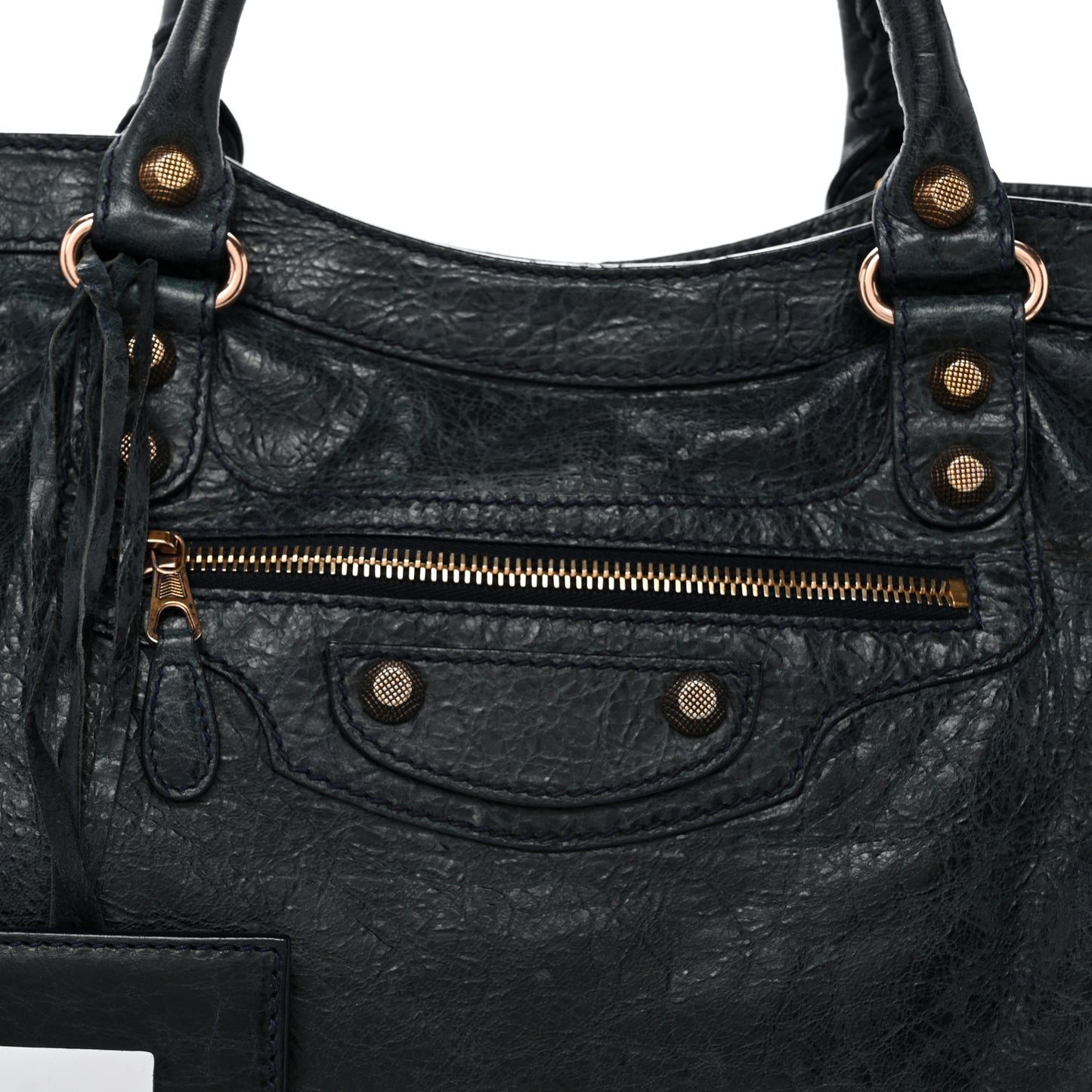 Agneau Giant 12 Rose Gold Hardware City Dark Night