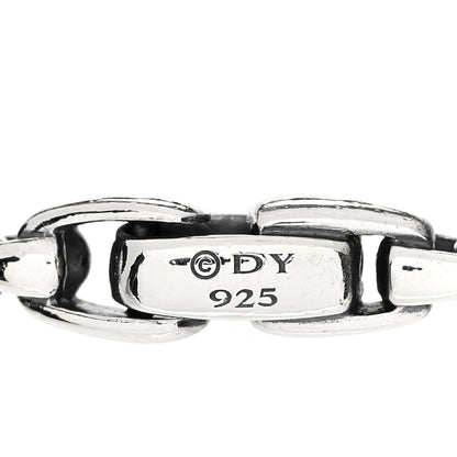 David Yurman Sterling Silver Black Diamond Black Onyx 6mm Spiritual Beads Bracelet 3 of 3