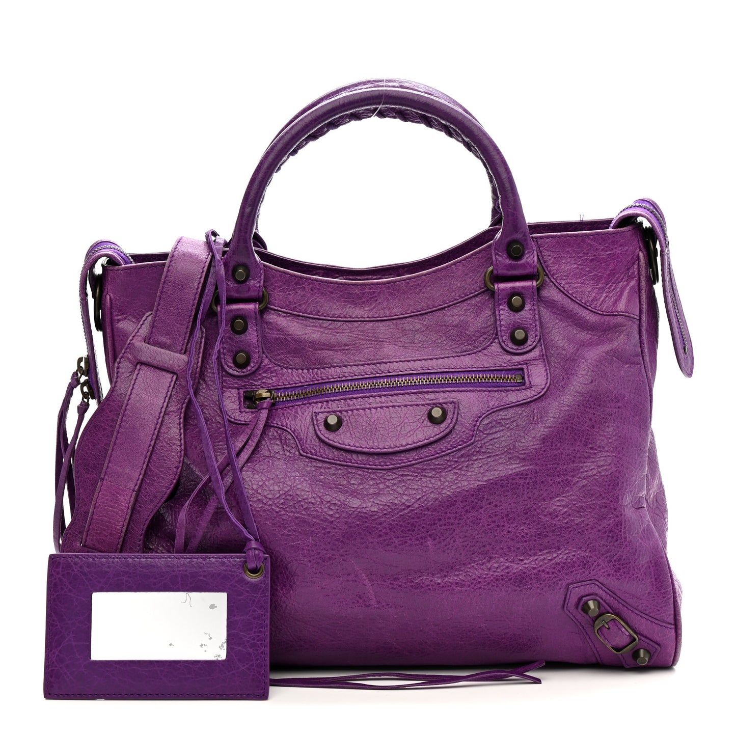 Agneau Classic Hardware Velo Ultraviolet