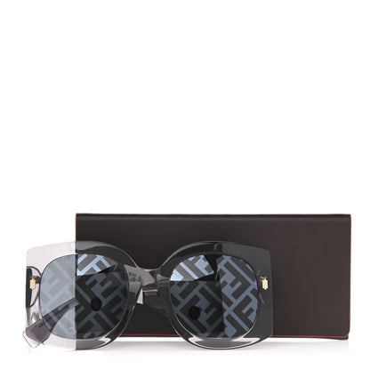 Fendi Acetate FF Sunglasses FF 0436/G/S Grey 9 of 9