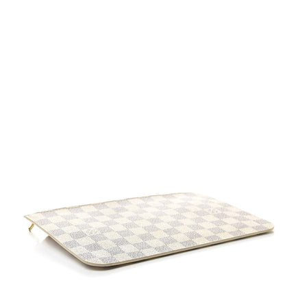 Louis Vuitton Damier Azur Neverfull MM GM Pochette 4 of 8