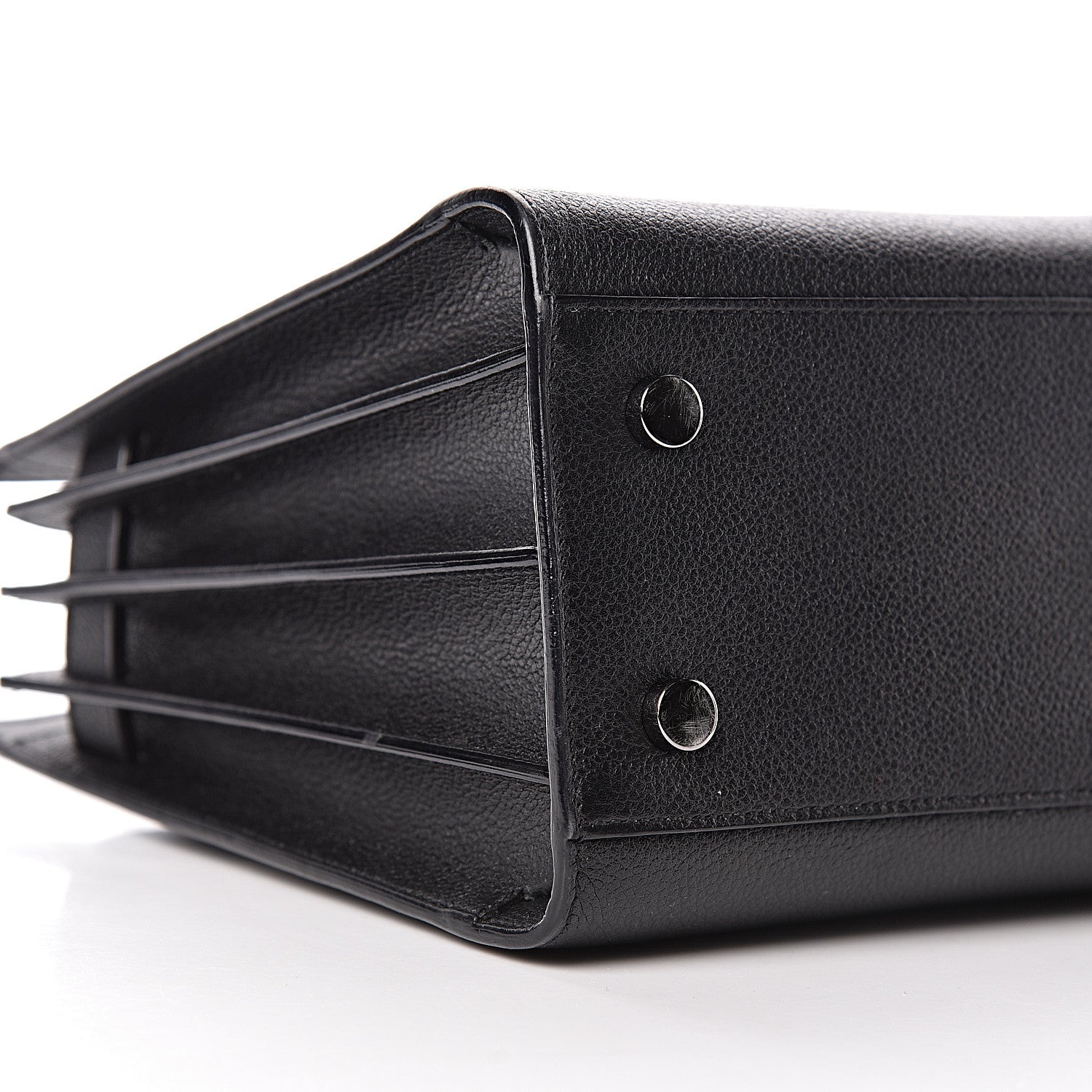 Saint Laurent Grained Calfskin Baby Sac De Jour Black 9 of 10
