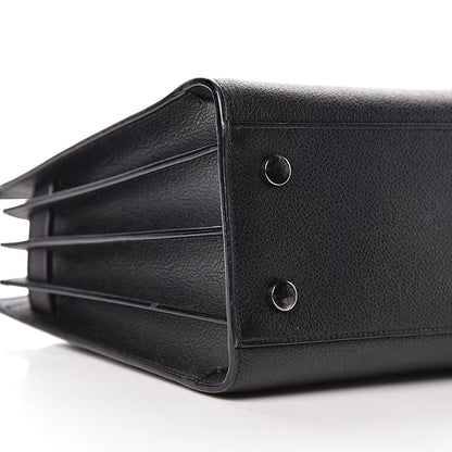 Saint Laurent Grained Calfskin Baby Sac De Jour Black 9 of 10