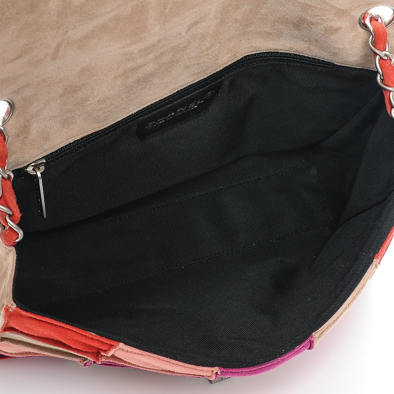 Chanel Suede Patchwork Medium Mademoiselle Flap Multicolor 5 of 7