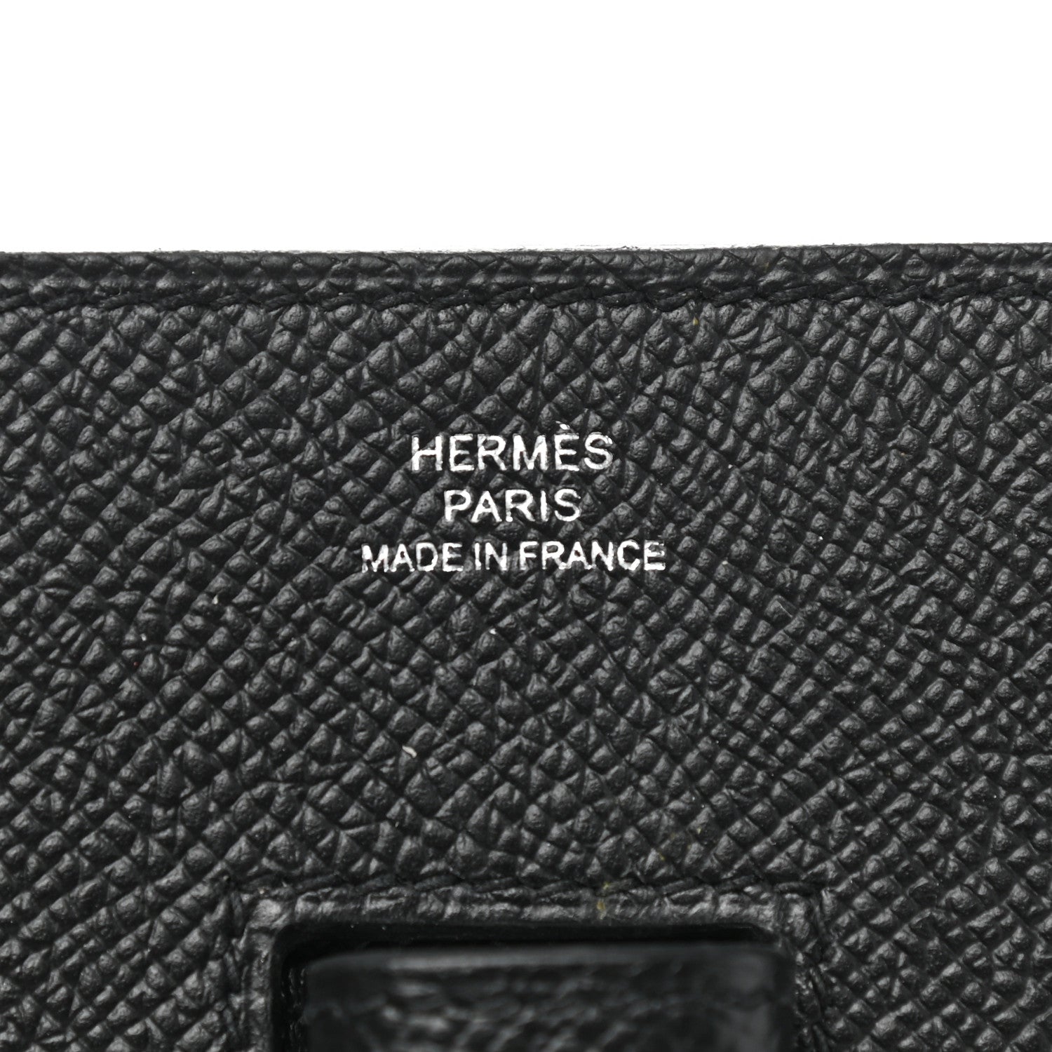Hermes Vache Hunter Baton de Craie Pochette Black 7 of 7