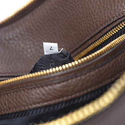 Prada Vitello Daino Hobo Bruciato 8 of 12
