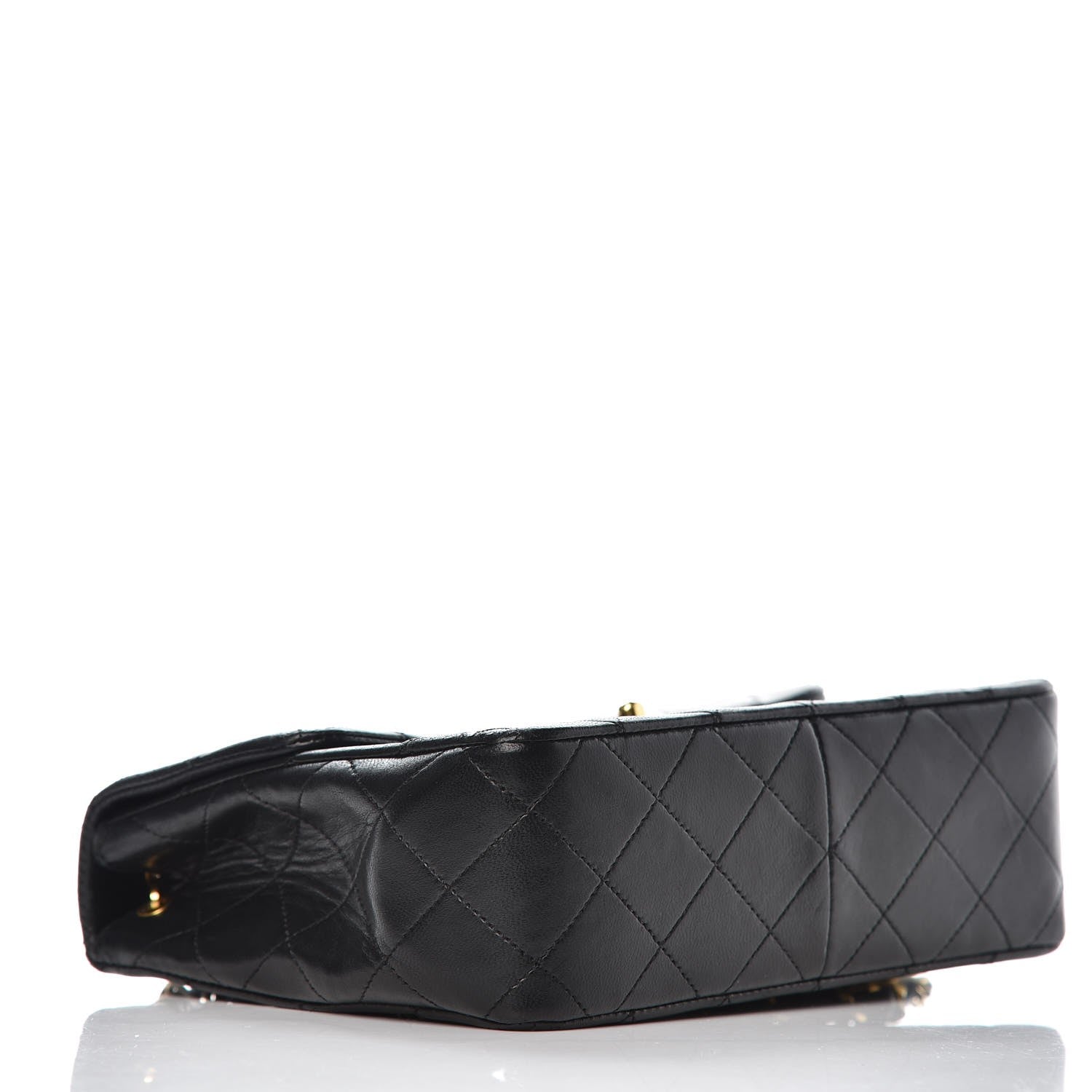 Chanel Lambskin Quilted Mini Square Flap Black 4 of 9
