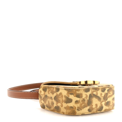 Celine Canvas Triomphe Mini Claude Leopard 4 of 12