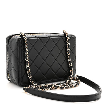 Chanel Lambskin Quilted Coco Click Bag Black 3 of 10