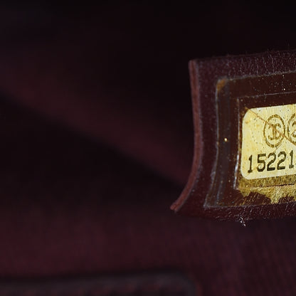 Chanel Calfskin Quilted Istanbul Accordion Flap Burgundy 7 of 20
