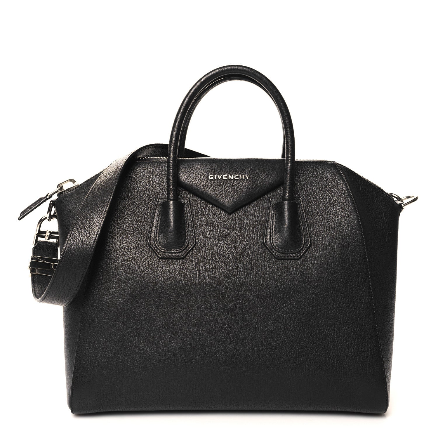 Givenchy Sugar Goatskin Medium Antigona Black 1 of 12