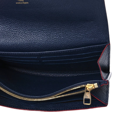 Louis Vuitton Empreinte Sarah Wallet NM Marine Rouge 5 of 10