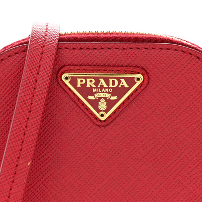 Prada Saffiano Triangle Phone Case Fuoco 8 of 12