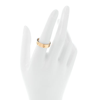 Cartier 18K Yellow Gold 5.5mm LOVE Ring 55 7.25 2 of 4