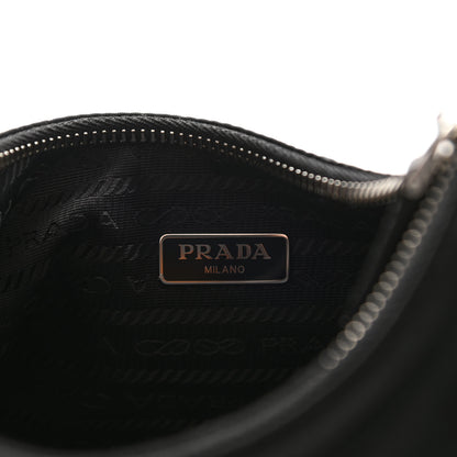 Prada Nylon Re-Edition 2005 Shoulder Bag Black 6 of 10