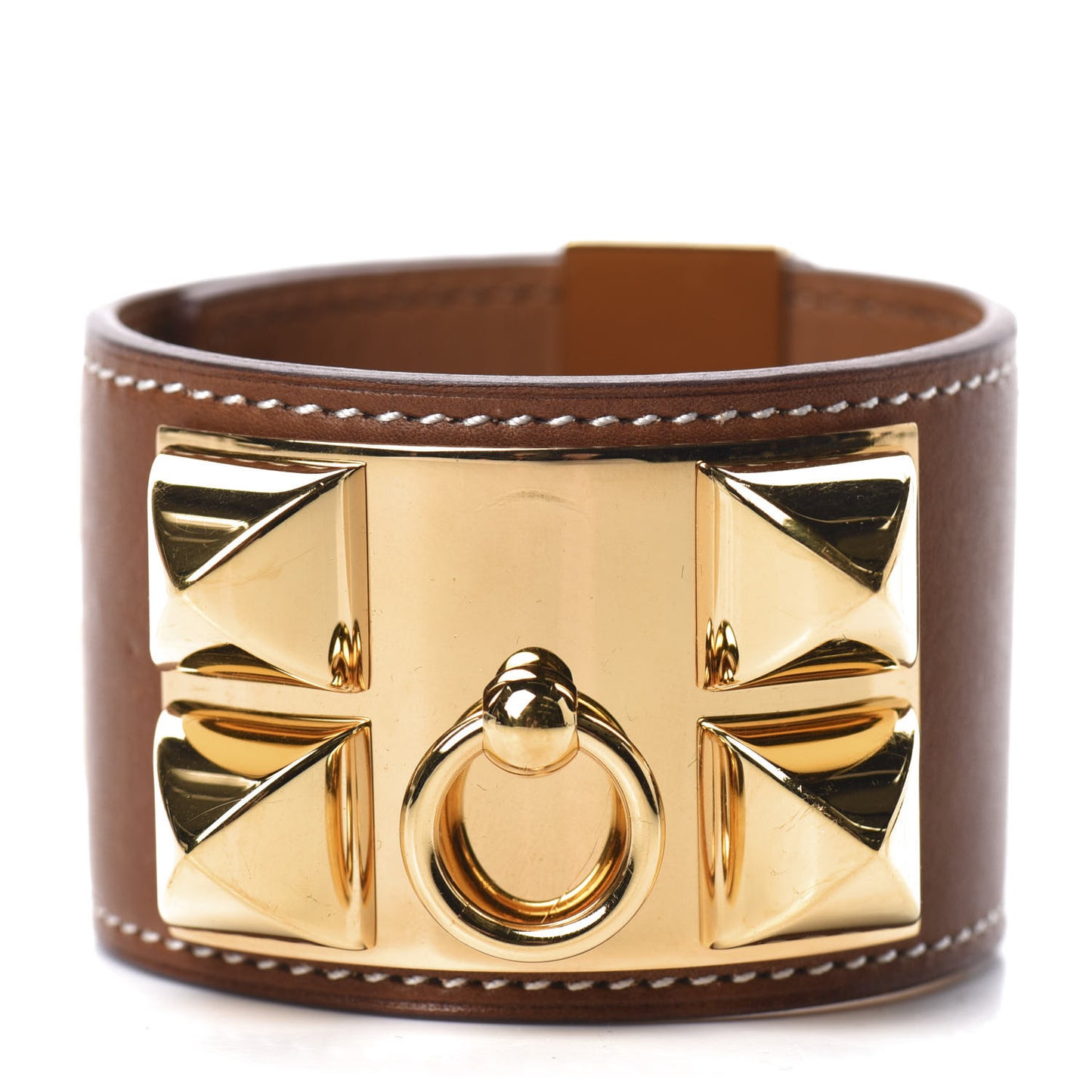 Barenia Collier de Chien CDC Bracelet Fauve