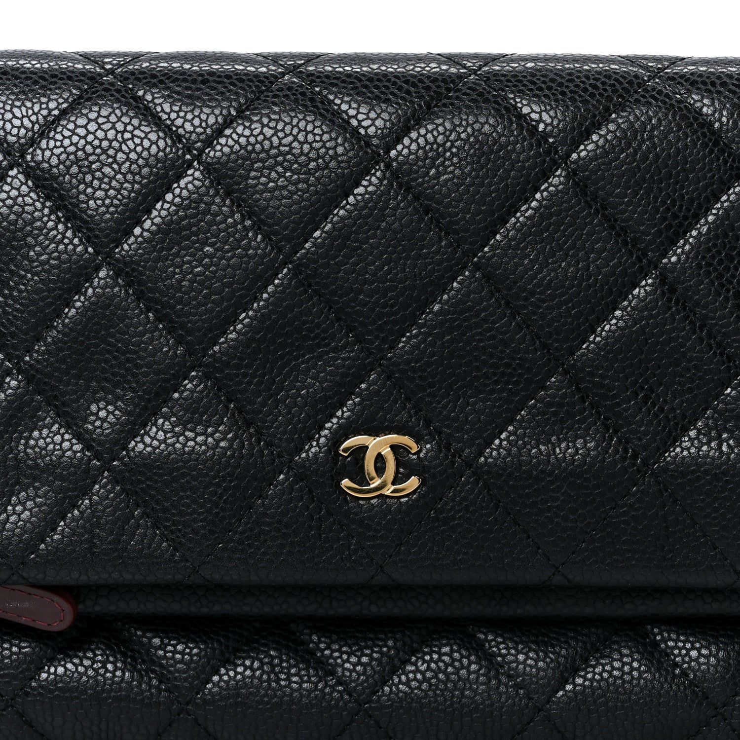 Chanel Caviar Quilted CC Beauty Clutch Black 9 of 10