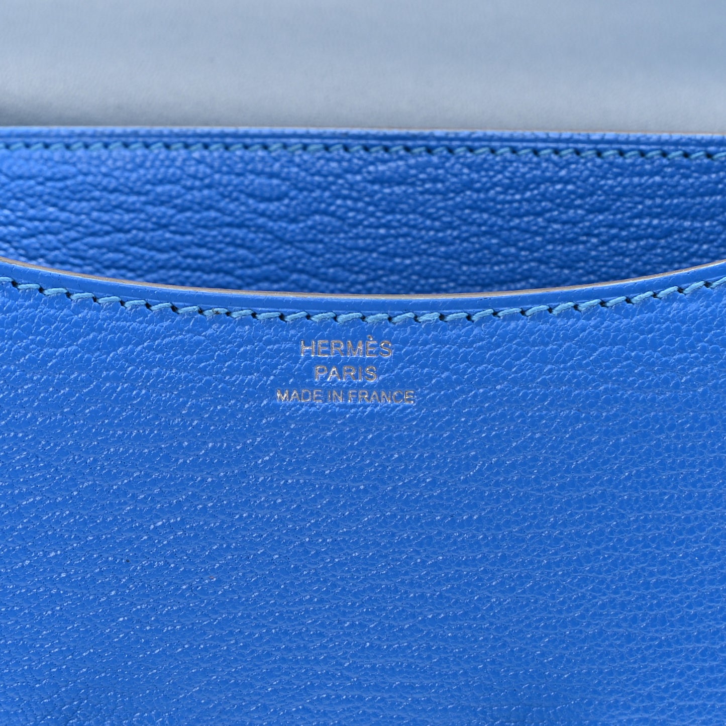 Chevre Mysore Verso Constance 18 Bleu Hydra Deep Blue