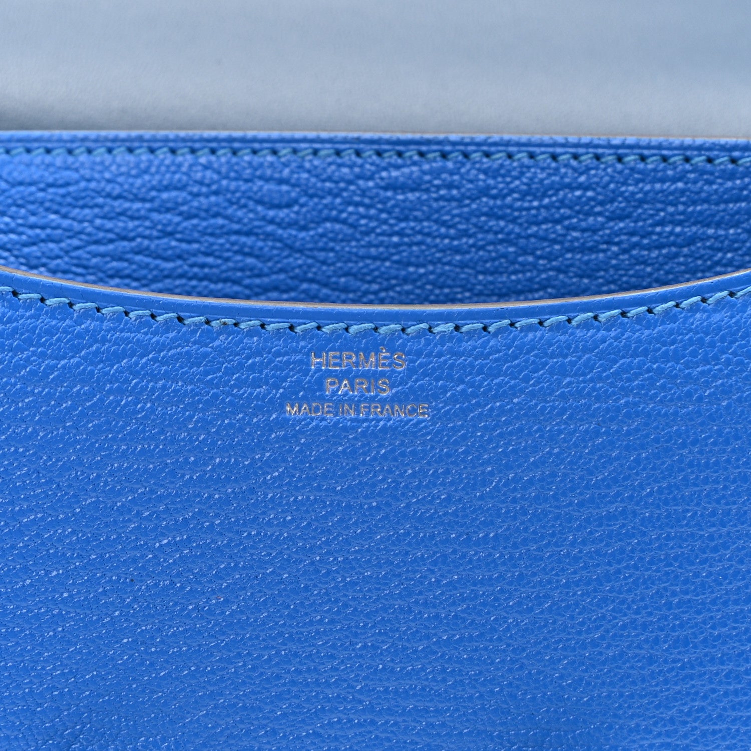 Hermes Chevre Mysore Verso Constance 18 Bleu Hydra Deep Blue 10 of 12