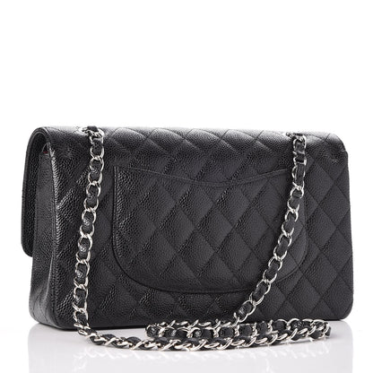 Chanel Caviar Quilted Medium Double Flap Black 4 of 9