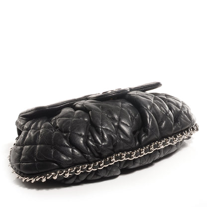 Chanel Lambskin Chain Around Medium Messenger Black 4 of 8