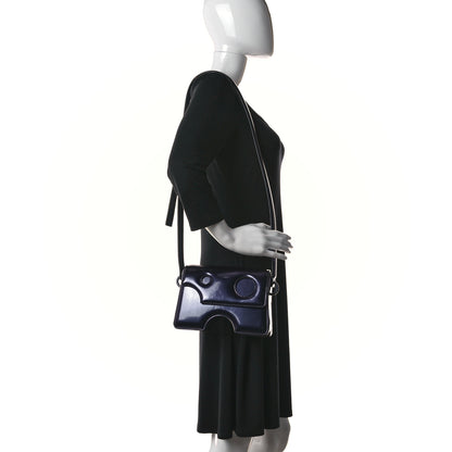 Off-White OFF WHITE Iridescent PU Burrow 22 Shoulder Bag Latex Blue 2 of 16