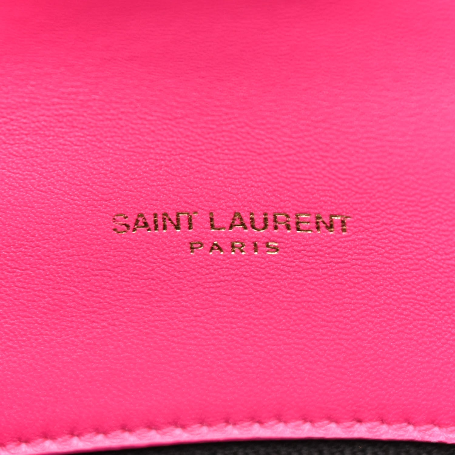 Saint Laurent Boucle Tweed Quilted Toy Loulou Puffer Monogram Chain Satchel Magenta 7 of 11