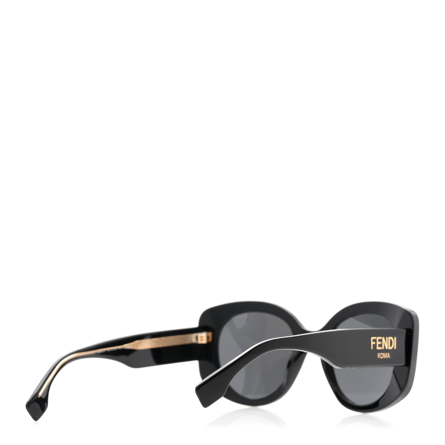 Fendi Acetate Fendi Roma Sunglasses FE40137I Black 4 of 9