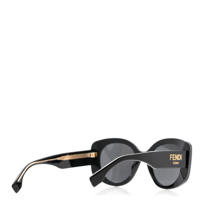 Fendi Acetate Fendi Roma Sunglasses FE40137I Black 4 of 9