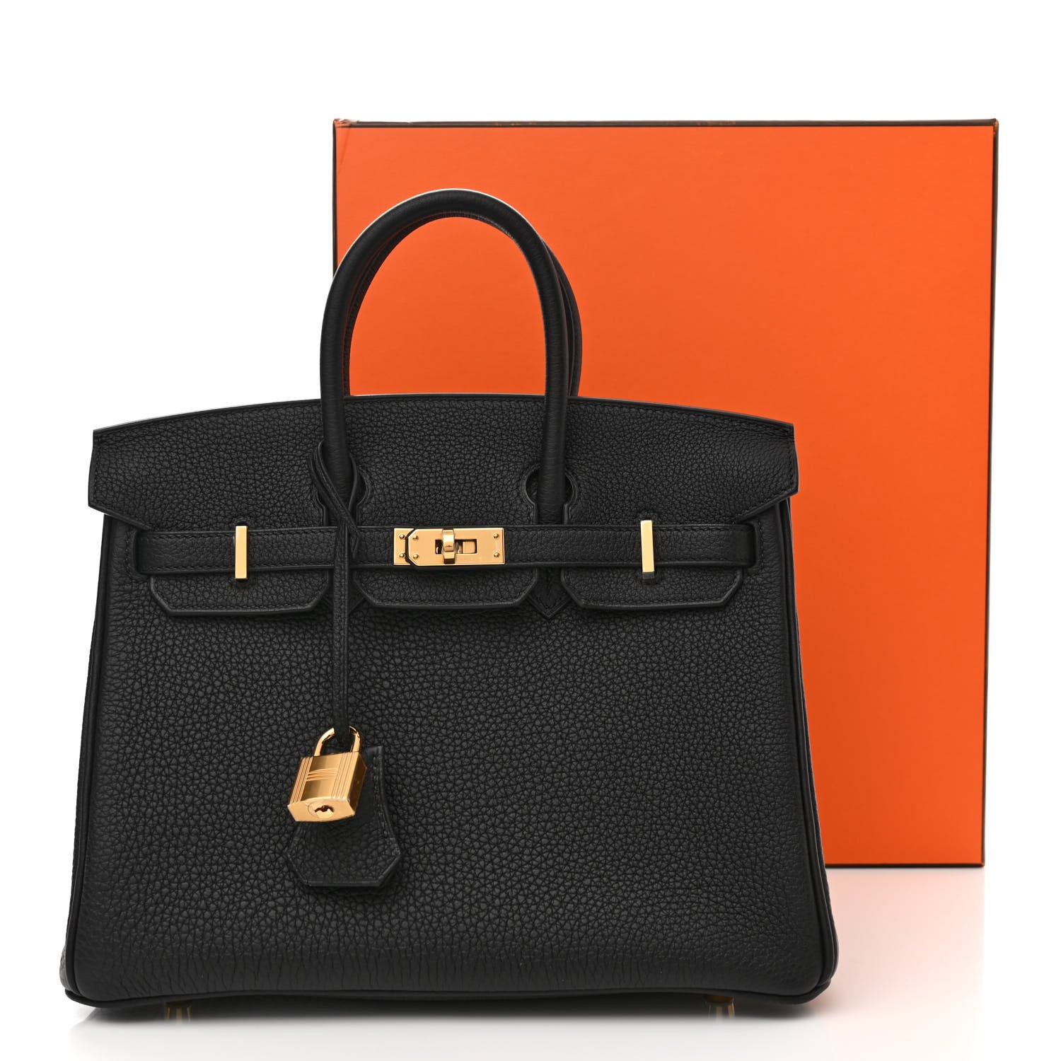 Hermes Togo Birkin 25 Black 11 of 11