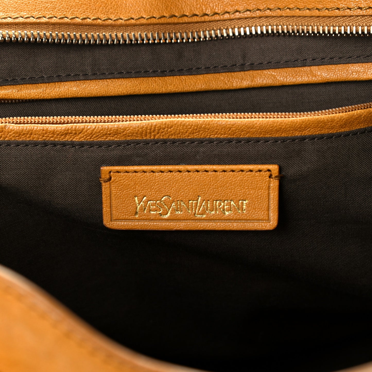 Sheepskin Medium Cabas ChYc Bag Mustard