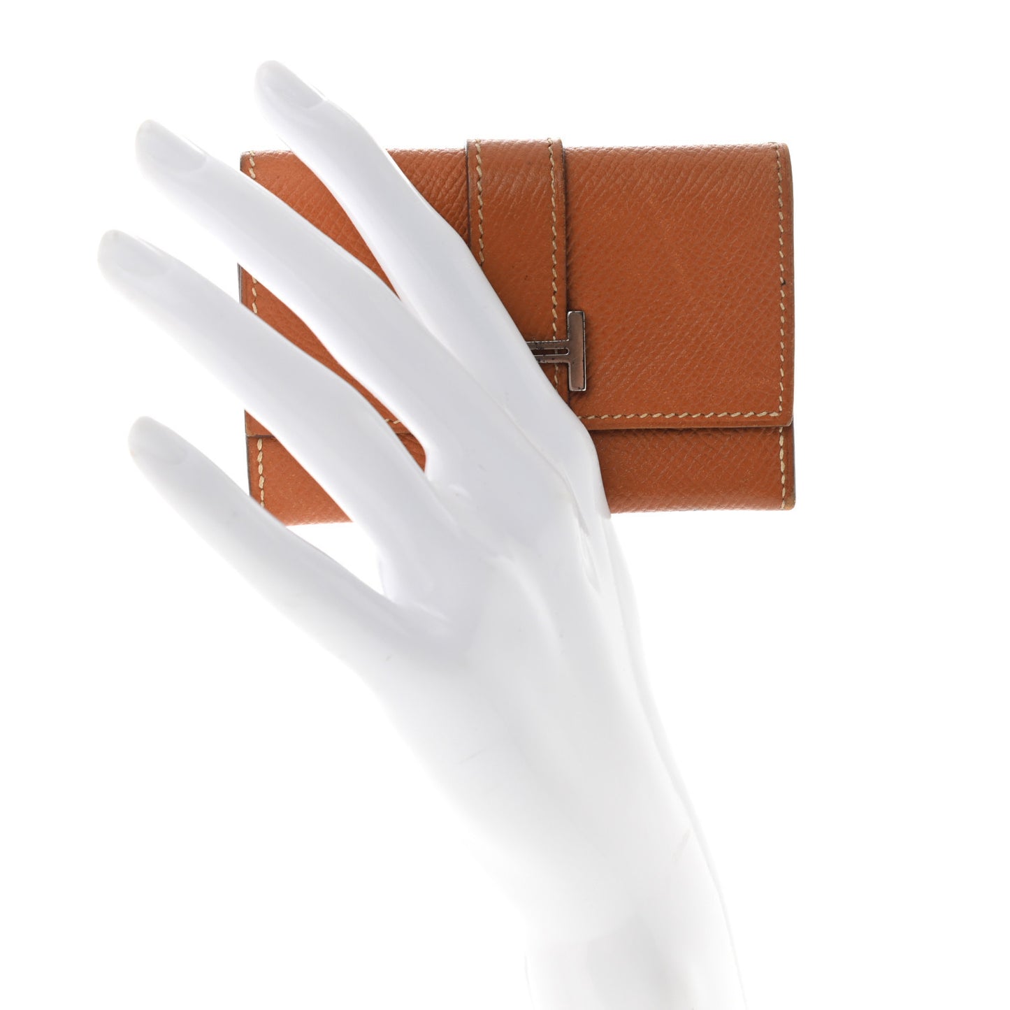 Epsom Bearn Card Case Wallet Gold