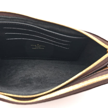 Louis Vuitton Reverse Monogram Giant Double Zip Pochette 6 of 11