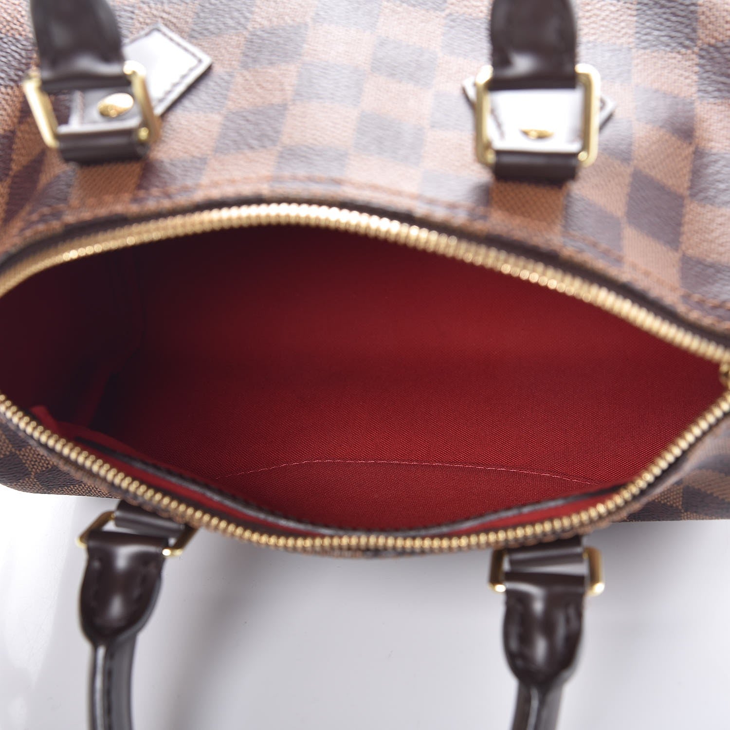 Louis Vuitton Damier Ebene Speedy Bandouliere 25 5 of 11