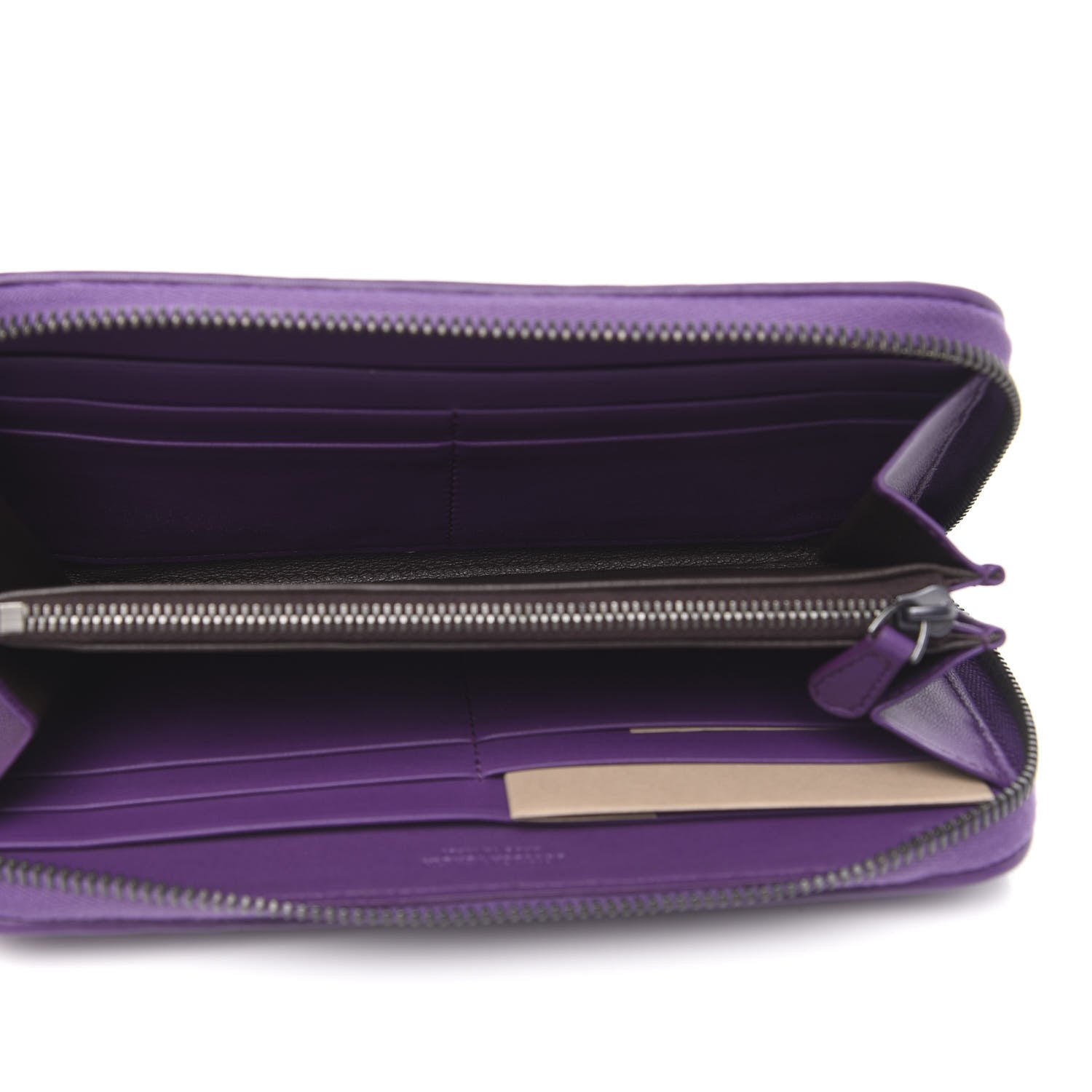 Bottega Veneta Nappa Intrecciato Zip Around Wallet Monalisa 5 of 8