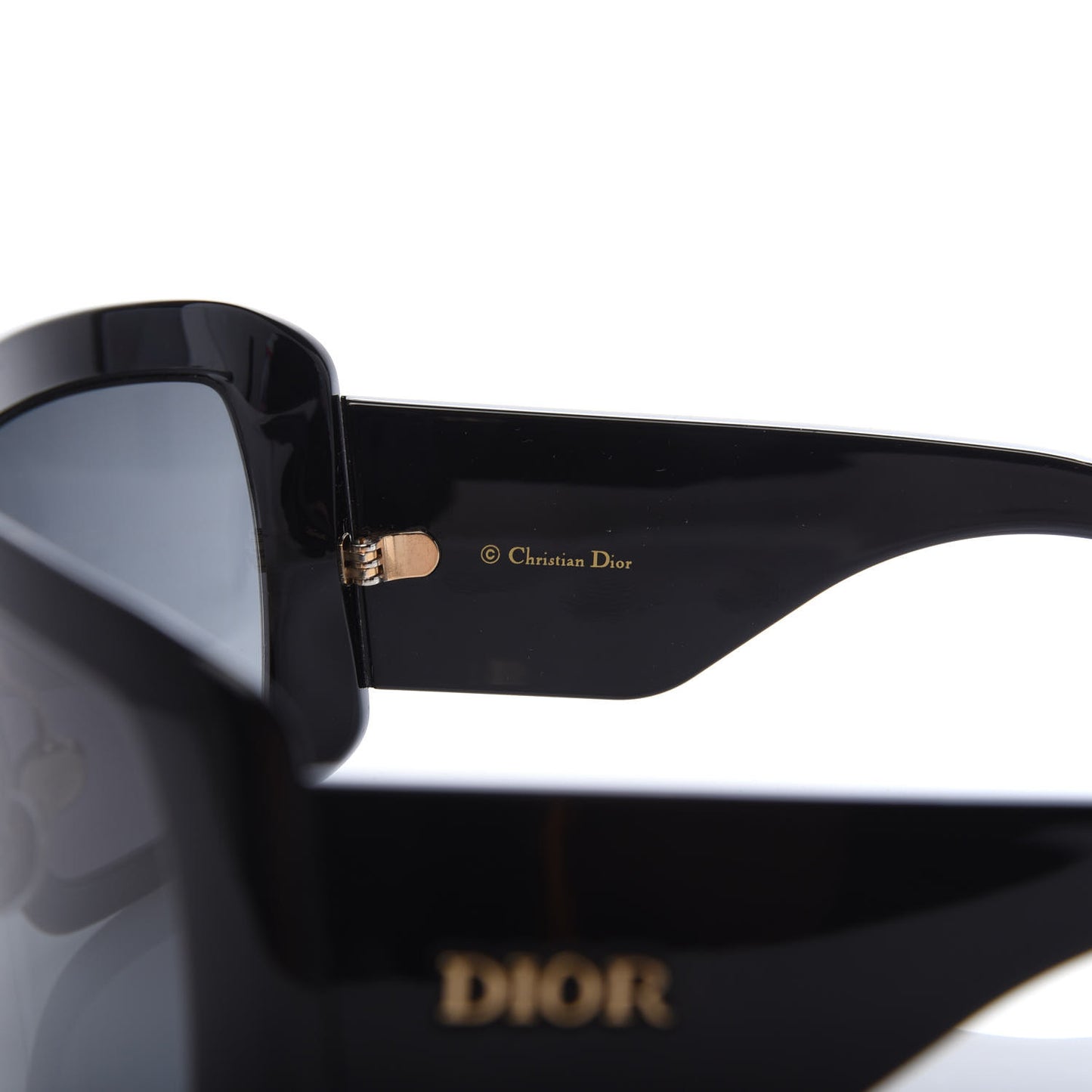 Acetate DiorSo Light 2 Shield Sunglasses Black
