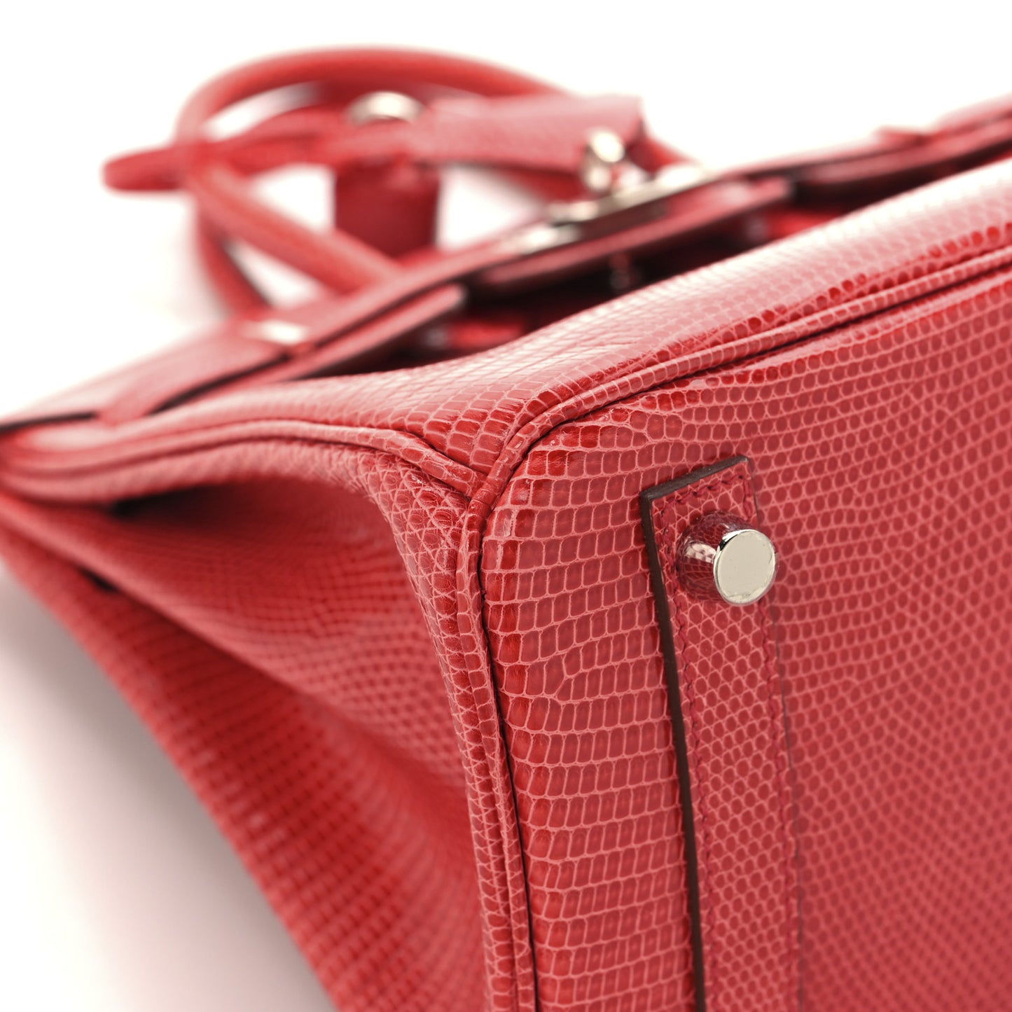 Lizard Birkin 25 Bougainvillea