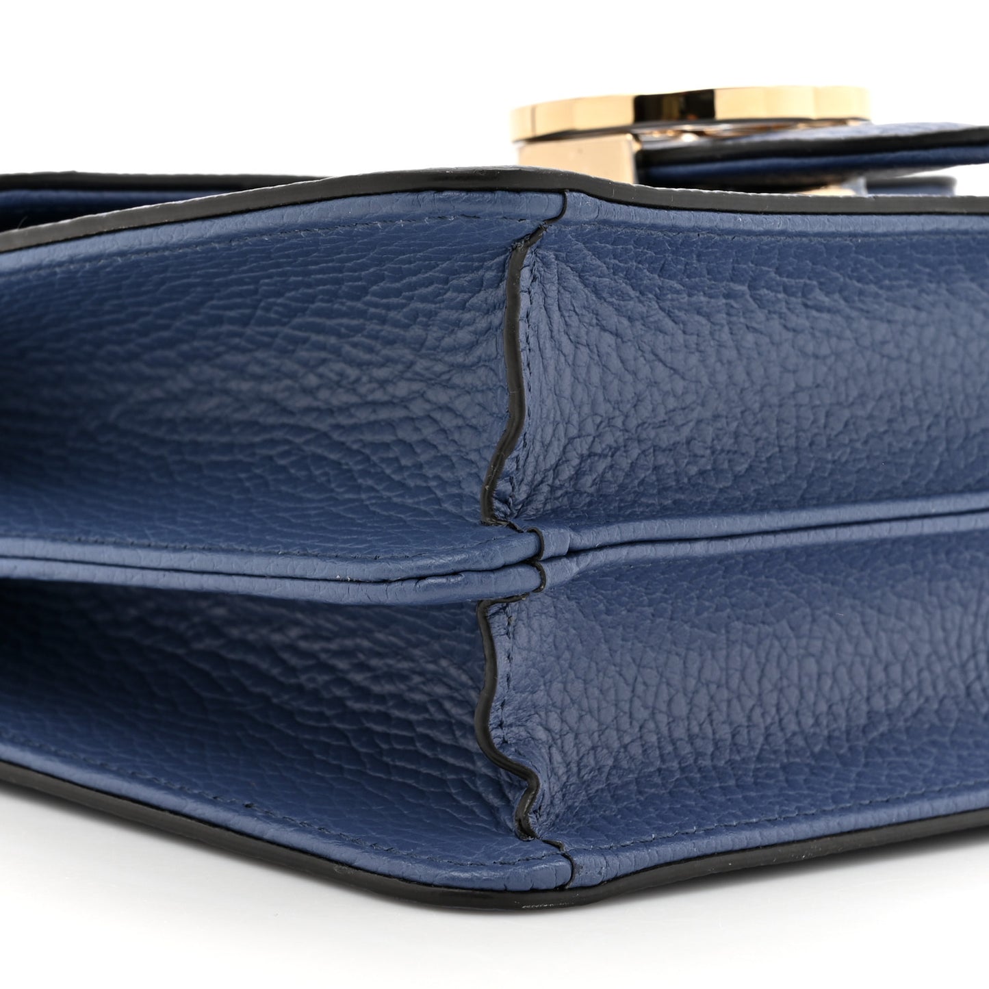 Dollar Calfskin Small Interlocking G Shoulder Bag Caspian