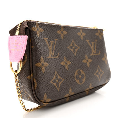 Louis Vuitton LOUIS VUITTON Monogram 2022 Christmas Animation Paris Mini Pochette Accessories Pink 3 of 7
