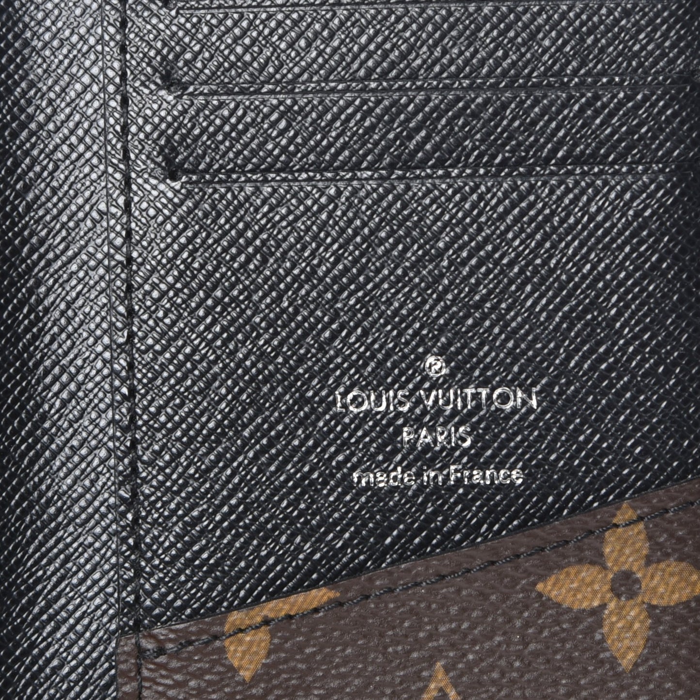 Monogram Macassar Pocket Organiser