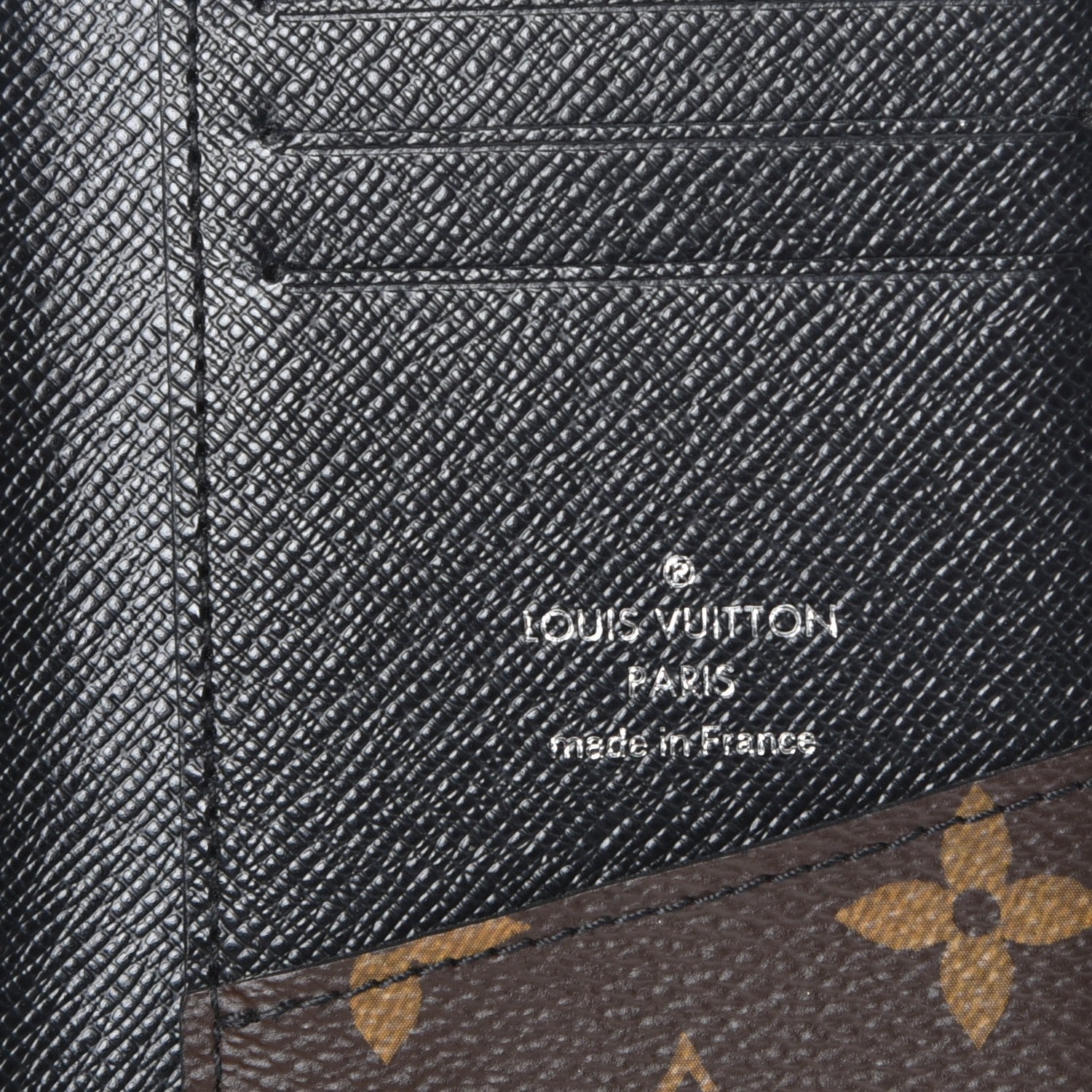 Louis Vuitton Monogram Macassar Pocket Organiser 6 of 8