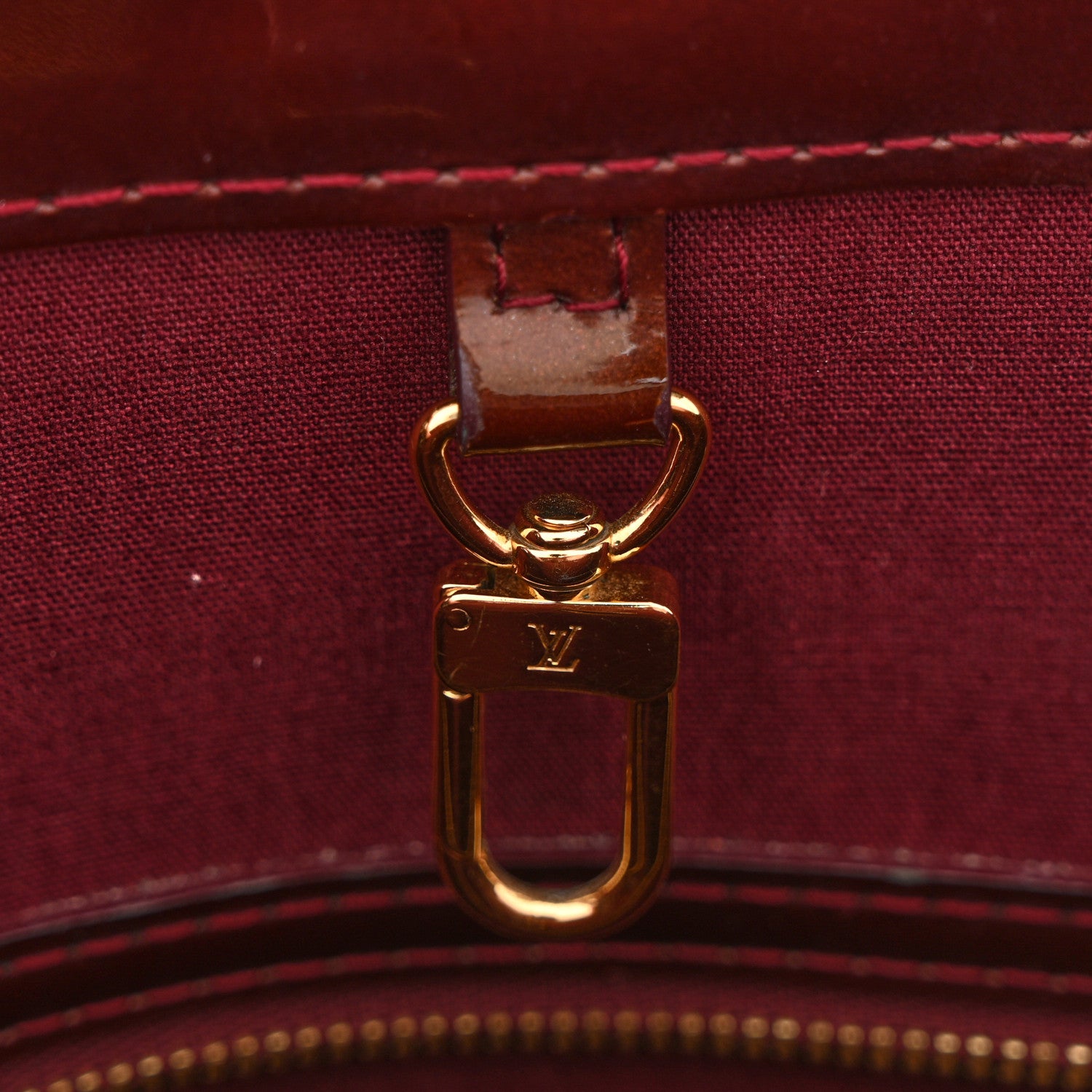 Louis Vuitton Vernis Avalon MM Rouge Fauviste 11 of 15