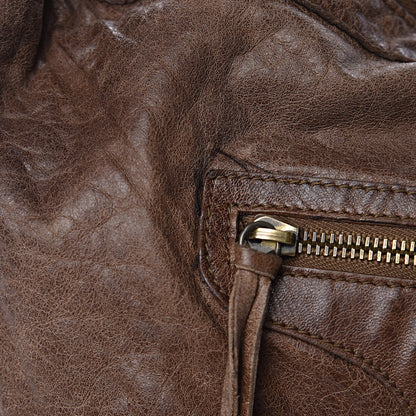 Balenciaga Agneau Classic Hardware Day Hobo Sienna 15 of 19