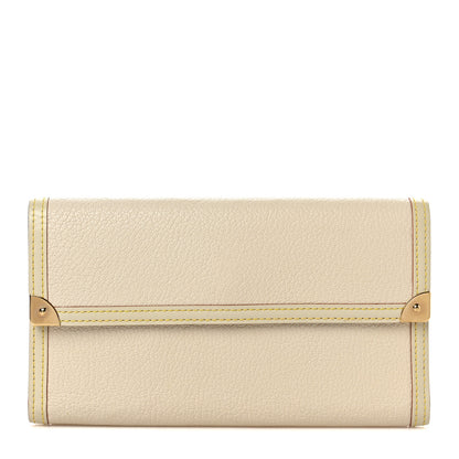 Louis Vuitton Suhali Porte Tresor International Wallet White 1 of 8