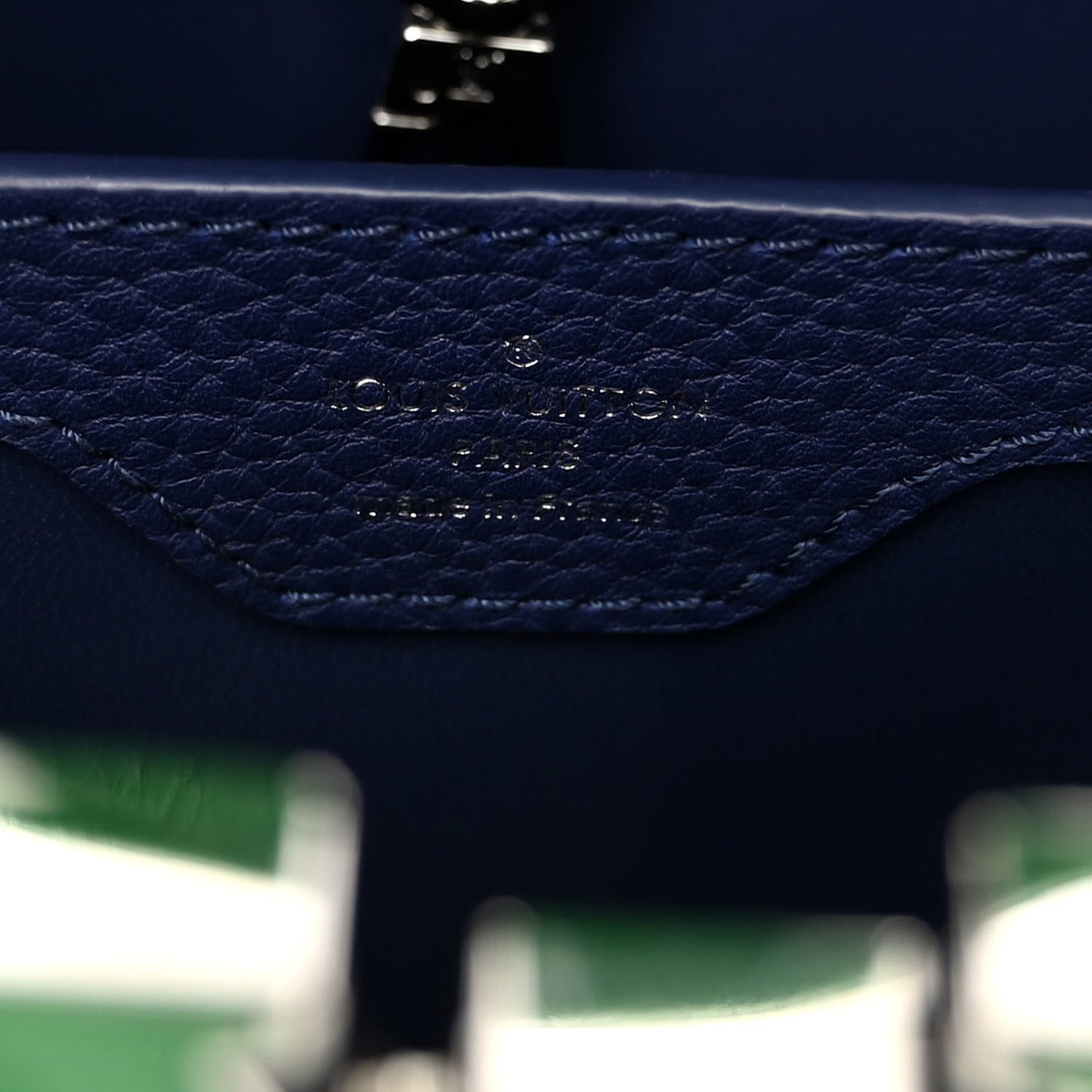 Taurillon Capucines BB Bamboo Indigo